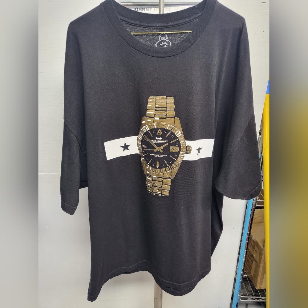 RUFNEK Brand "Time is Money" T-Shirt